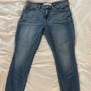 Levi's High Rise Skinny Jeans